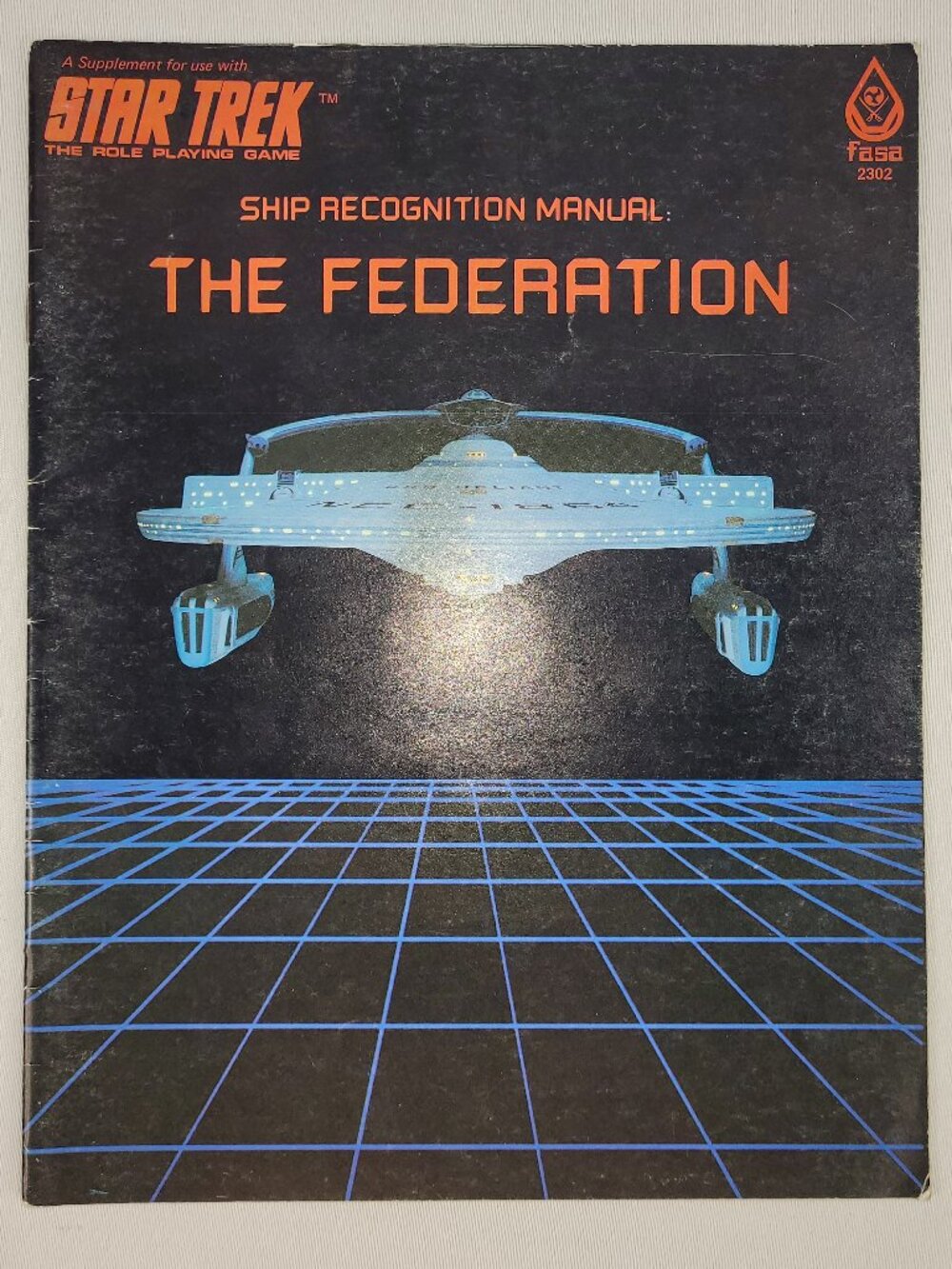 Star Trek Ship Recognition Manual The Federation 2302 RPG Softcover Game Book